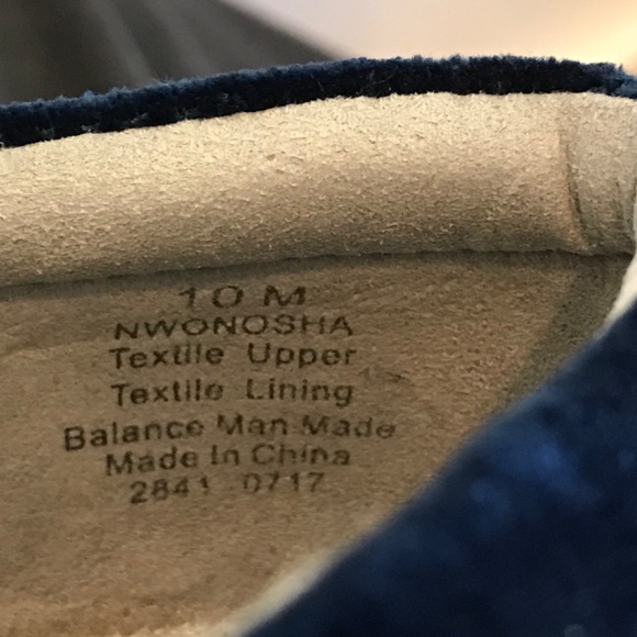 Nine West Navy Blue Velvet Sneakers, 10 - Picture 12 of 16